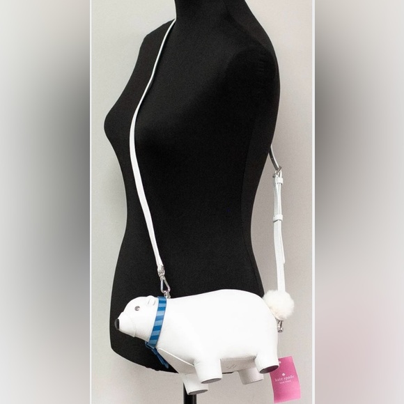 NWT KATE SPADE ARCTIC BEAR CROSSBODY BAG - Picture 3 of 5